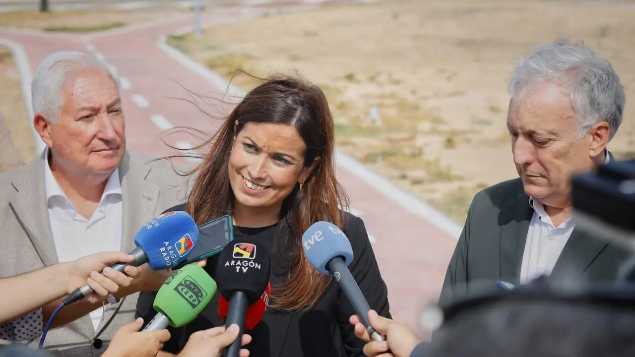 La consejera de Medio Ambiente y Movilidad del Ayuntamiento de Zaragoza, Tatiana Gaudes