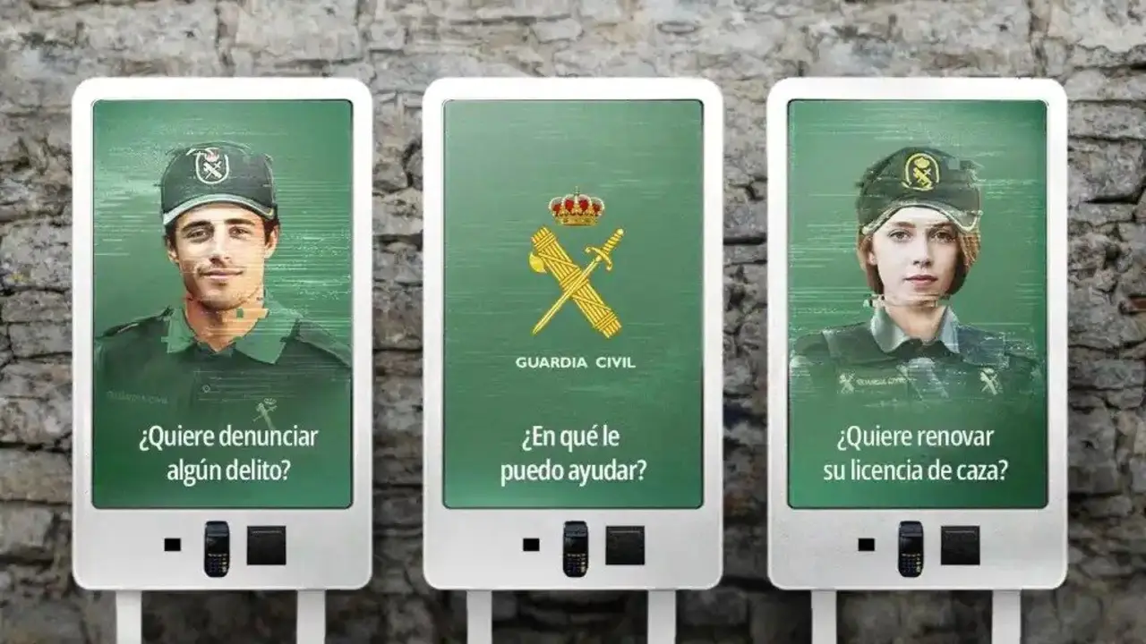 Imagen de lo que podr&iacute;an ser los avatares de guardias civiles de IA que quiere instalar la Direcci&oacute;n General de la Guardia Civil /IGC