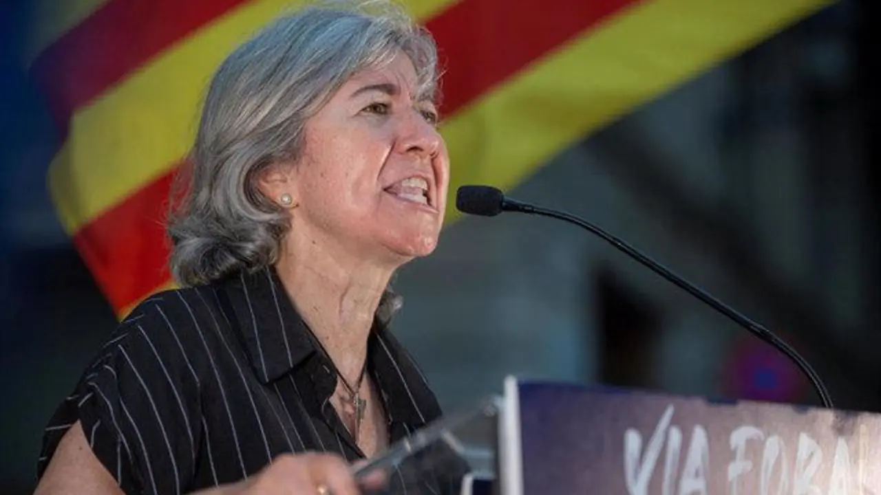 La presidenta de la ANC, Dolors Feliu