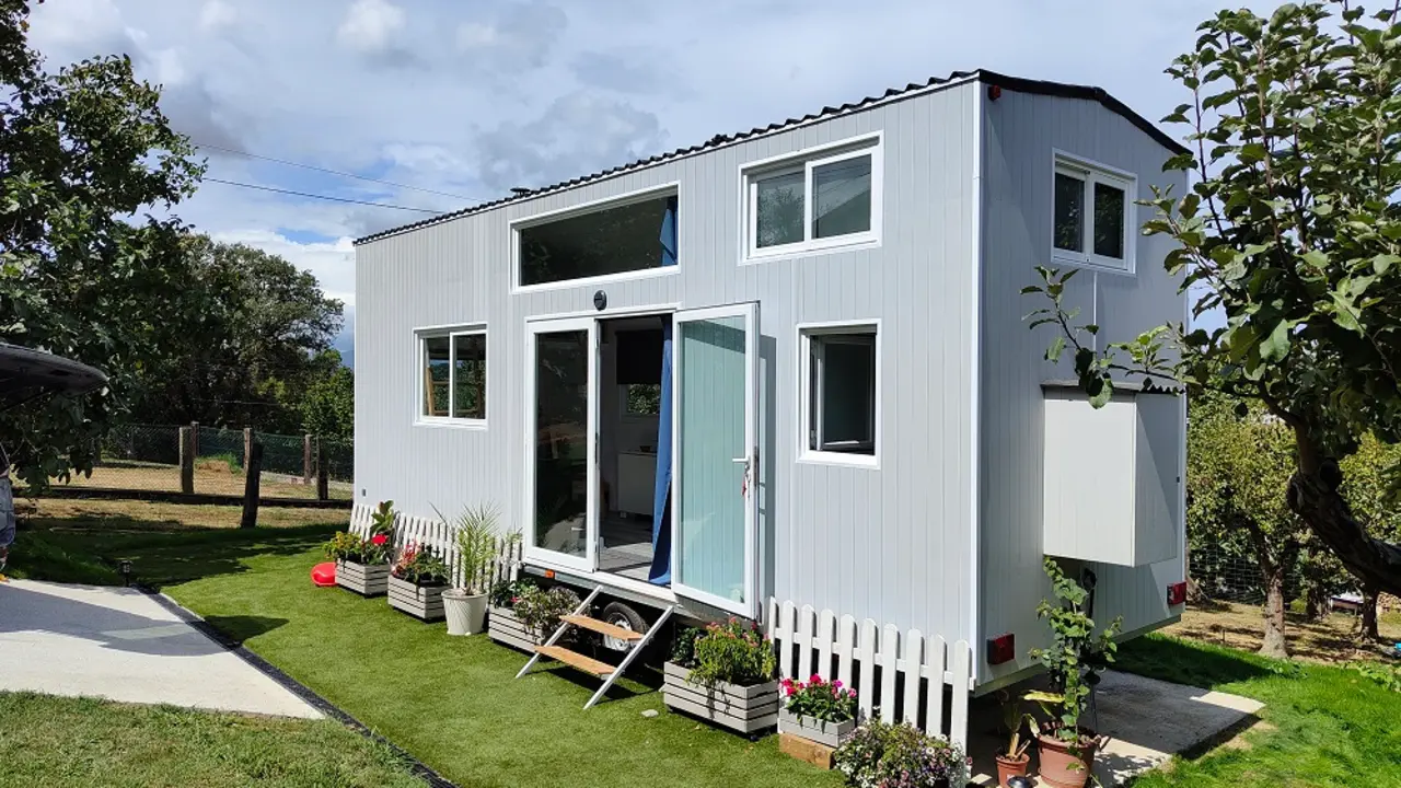 Las 'mobil homes' son casas prefabricadas y transportables / Tiny-Houses