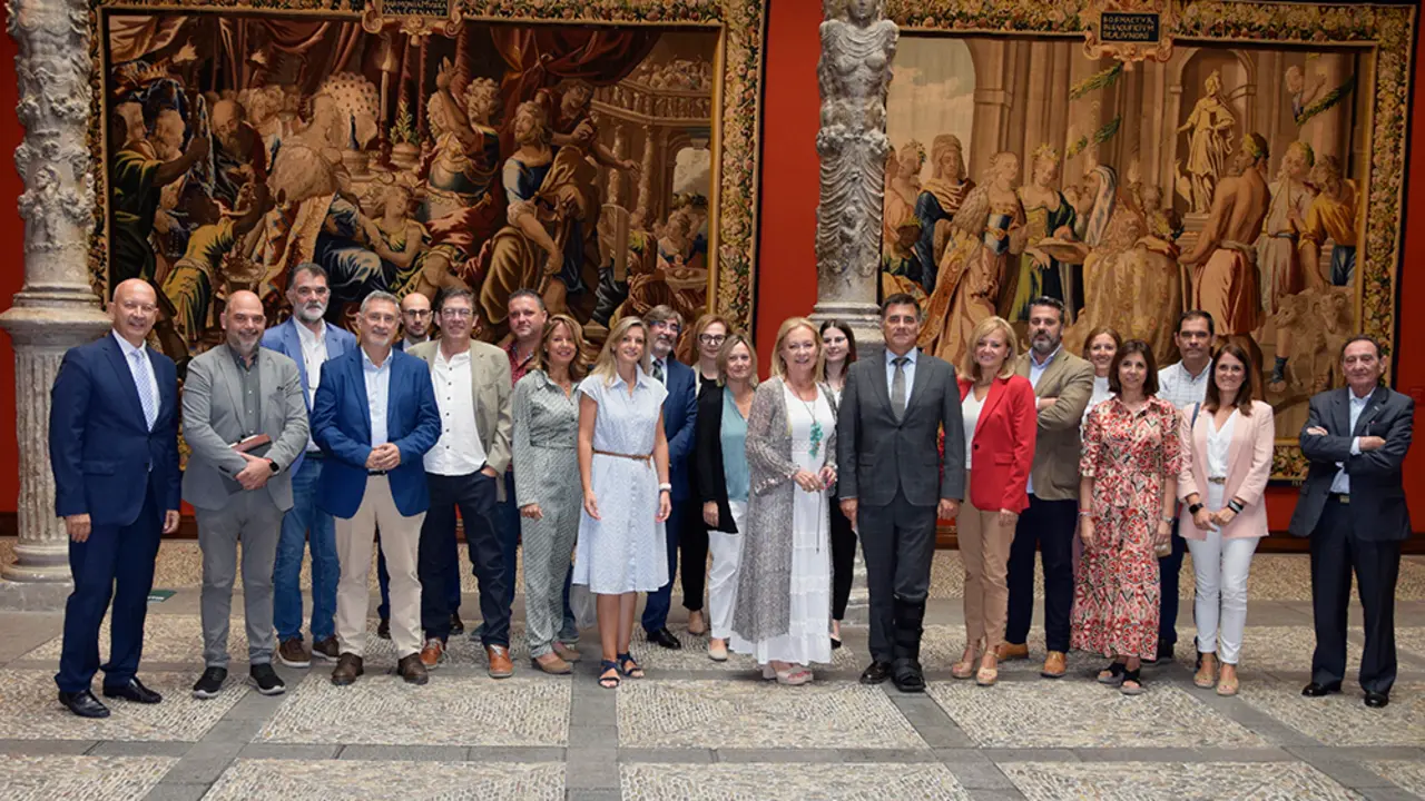 El Comit&eacute; de CEPYME se ha celebrado en el Patio de la Infanta / HA