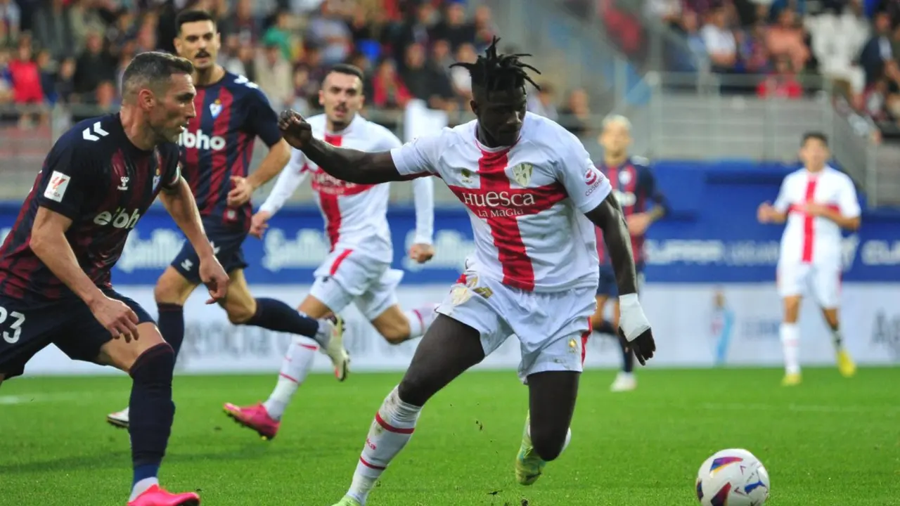 La SD Huesca en Eibar