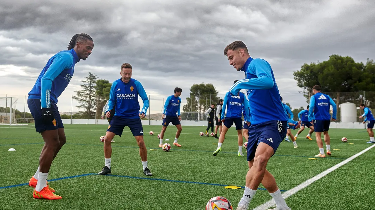 Entrenamiento del Real Zaragoza / RZ