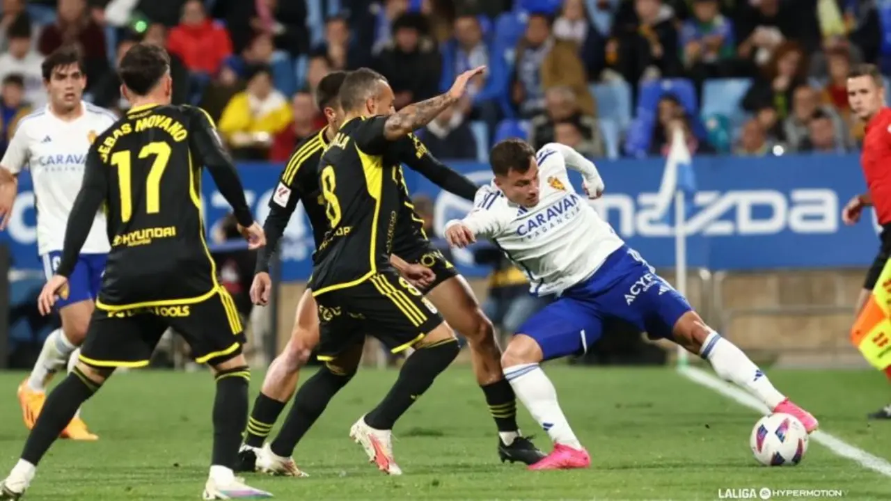 Real Zaragoza-Real Oviedo / LFP