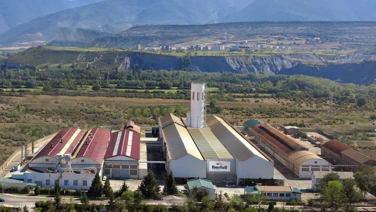 La planta de Iberfoil en Sabi&ntilde;&aacute;nigo, uno de sus grandes centros productivos / HA