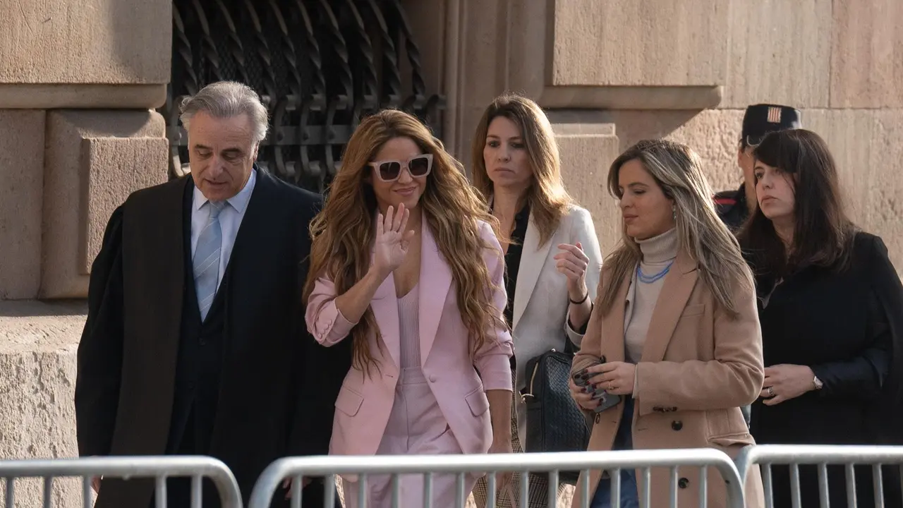 Shakira en el juicio con Hacienda
