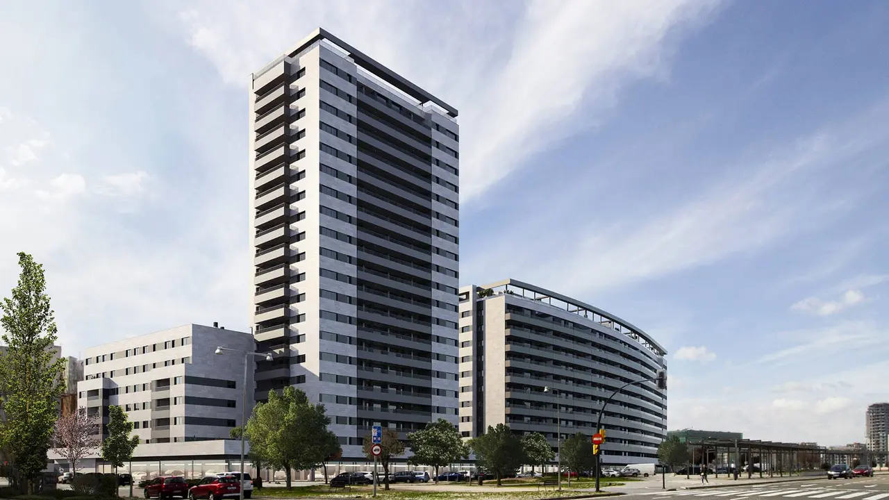 Adarve Residencial se est&aacute; levantando en el barrio del AVE / Grupo Plaza 14