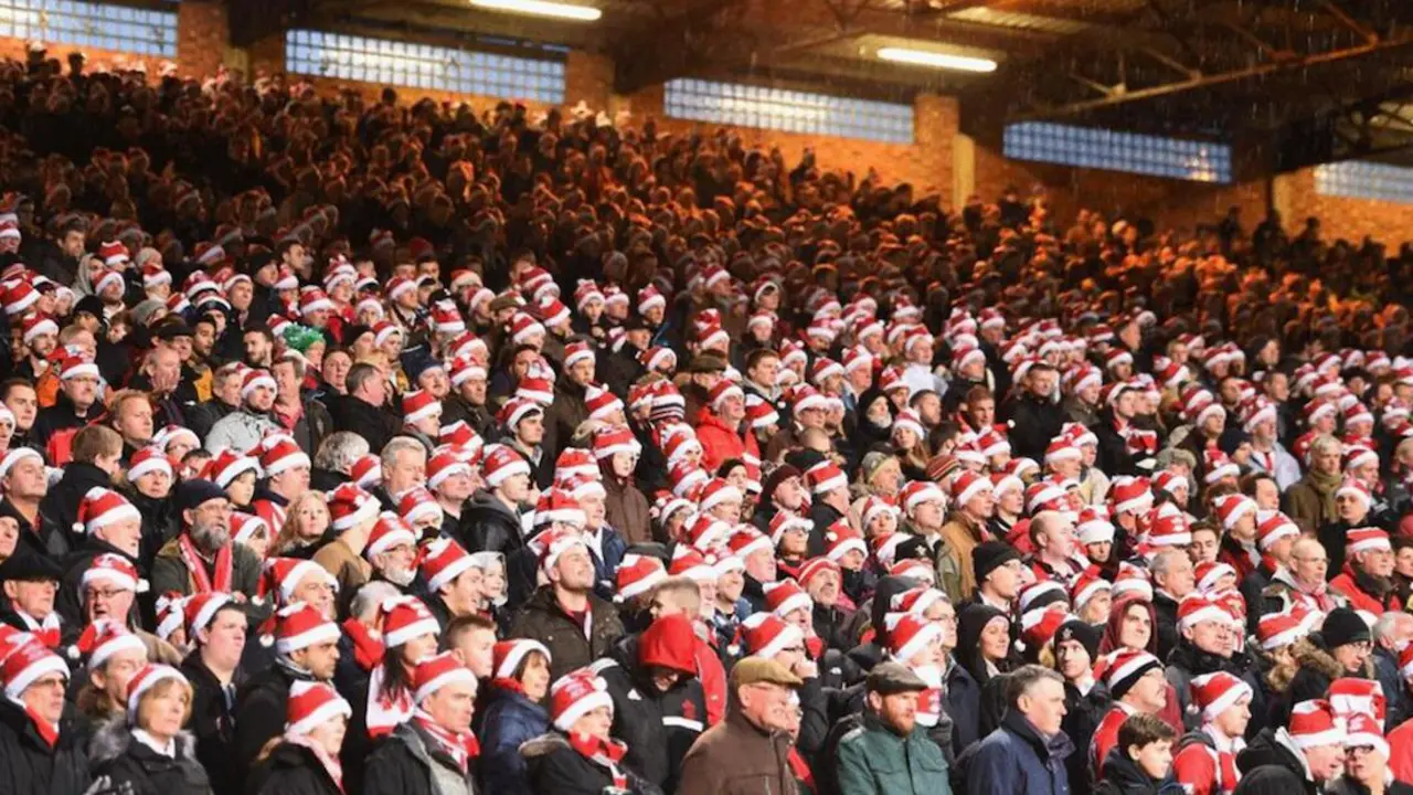 Aficionados ingleses en el Boxing Day / X