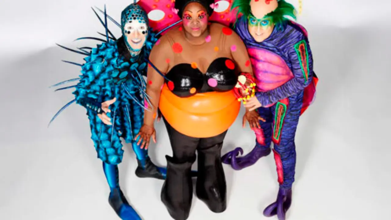 Los protagonistas de OVO Cirque du Solei