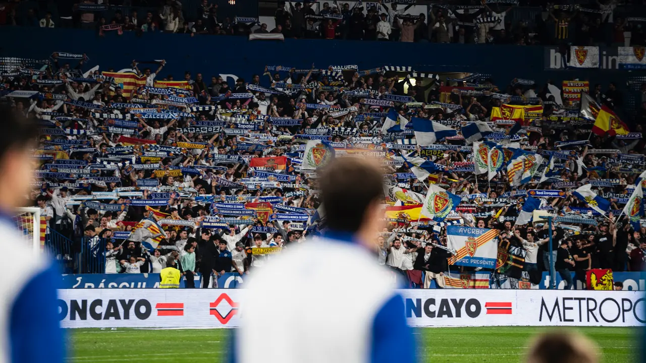 Afici&oacute;n del Real Zaragoza / MARCOS CEBRI&Aacute;N