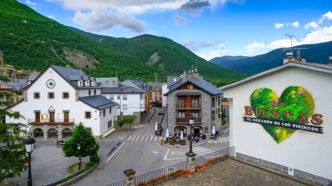 Biescas es la entrada al Valle de Tena / Ayto. de Biescas