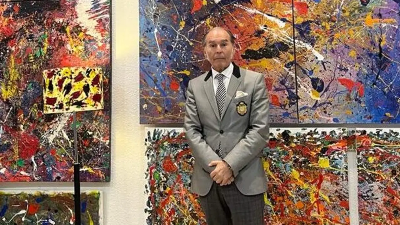 Jos&eacute; Manuel Cardiel en su estudio / Cedida