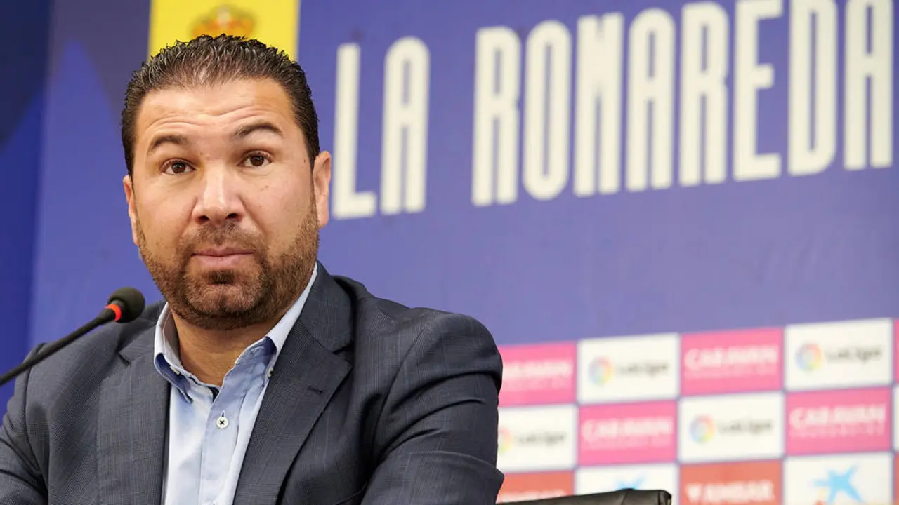 Juan Carlos Cordero en La Romareda / REAL ZARAGOZA