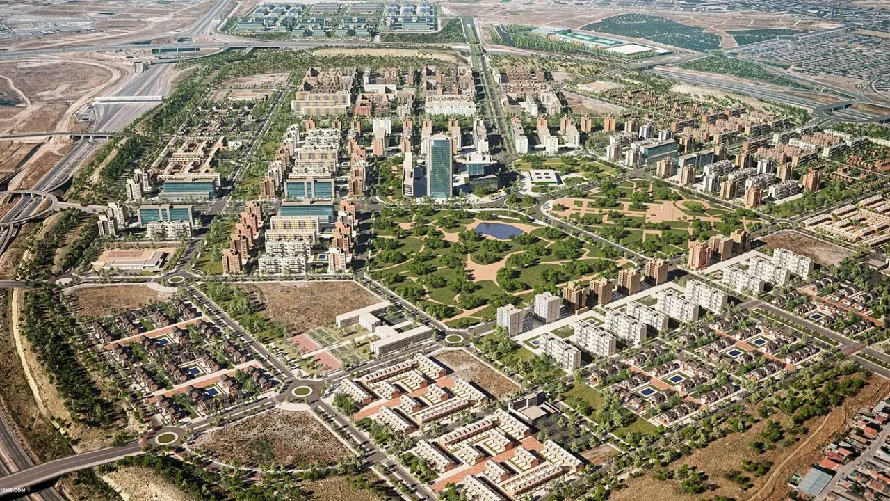 Imagen virtual de c&oacute;mo se ver&aacute; el barrio de El Ca&ntilde;averal una vez est&eacute; terminado