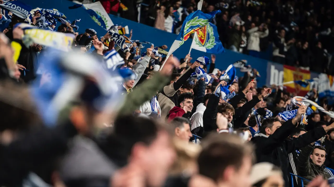 Afici&oacute;n del Real Zaragoza / MARCOS CEBRI&Aacute;N