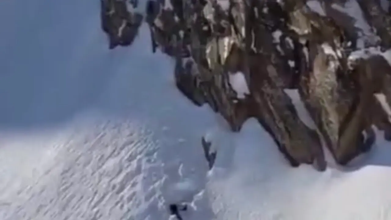 Imagen del Lugar en el que fue rescatado el cuerpo sin vida del monta&ntilde;ero navarro/ G.C.