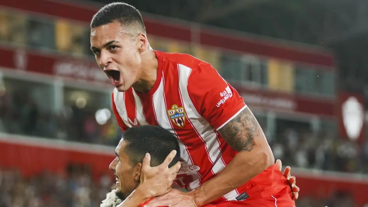 Kaiky con el Almer&iacute;a / LFP