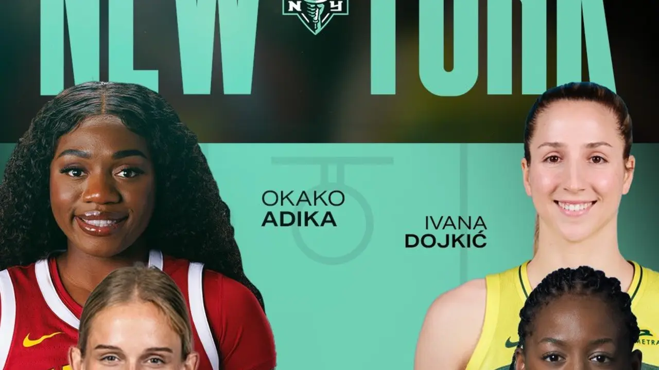 Anuncio del fichaje de Fiebich / NEW YORK LIBERTY