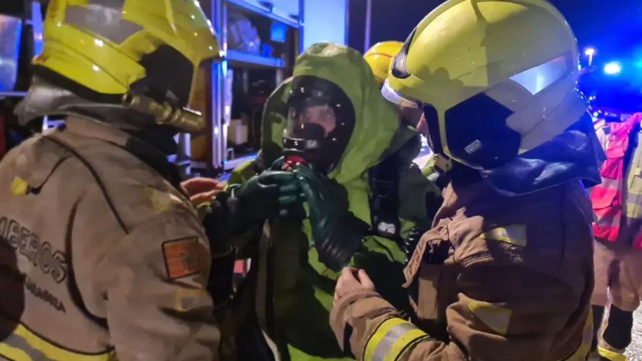 Imagen de archivo de Bomberos de Zaragoza en una intervenci&oacute;n /Bomberos Zaragoza