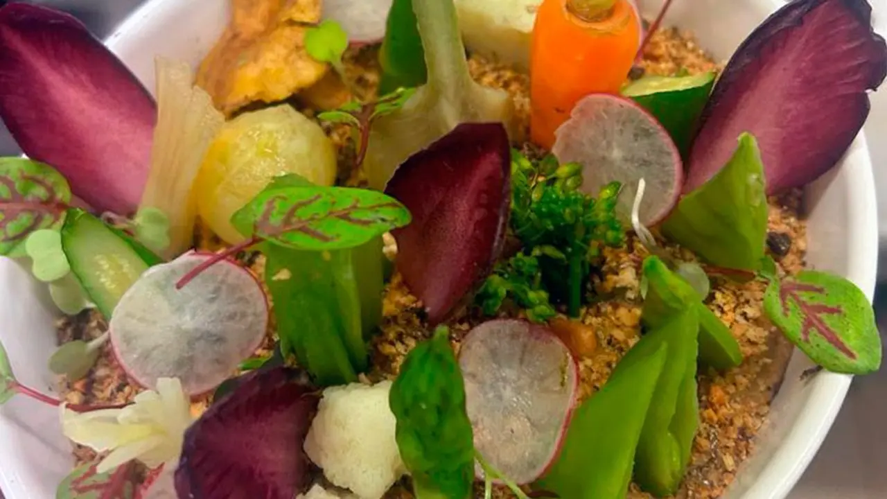 La propuesta 'La huerta aragonesa' de el restaurante El Cachirulo participa en la ruta gastron&oacute;mica 'Descubre la trufa'