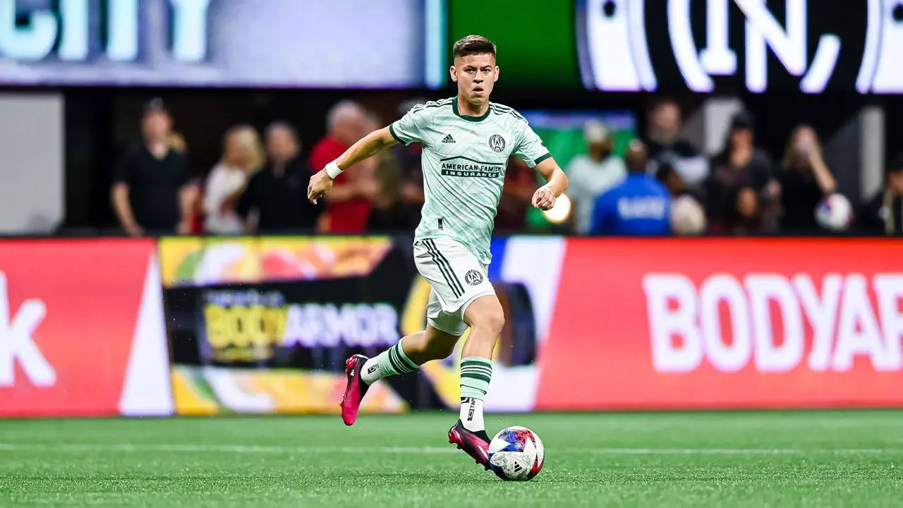 Matheus Rossetto esta pasada temporada / ATLANTA UNITED