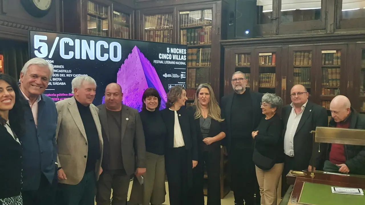 Presentaci&oacute;n del festival de las Cinco Villas en el Teatro Ateneo de Madrid. 