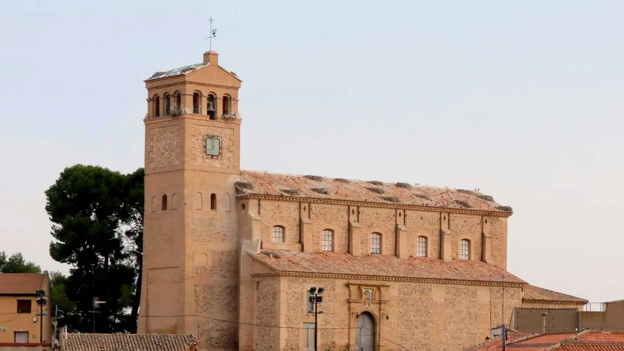 Iglesia de San Pedro, en Gallur. / Turismo Ribera Alta del Ebro
