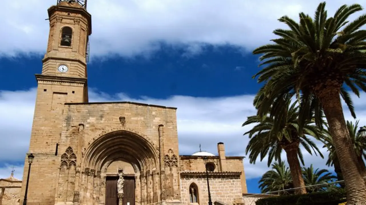 Colegiata de Santa Ana, en Caspe. / AYTO. CASPE