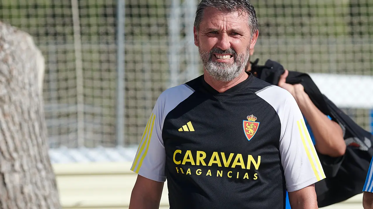 Emilio Larraz en un entrenamiento / RZ