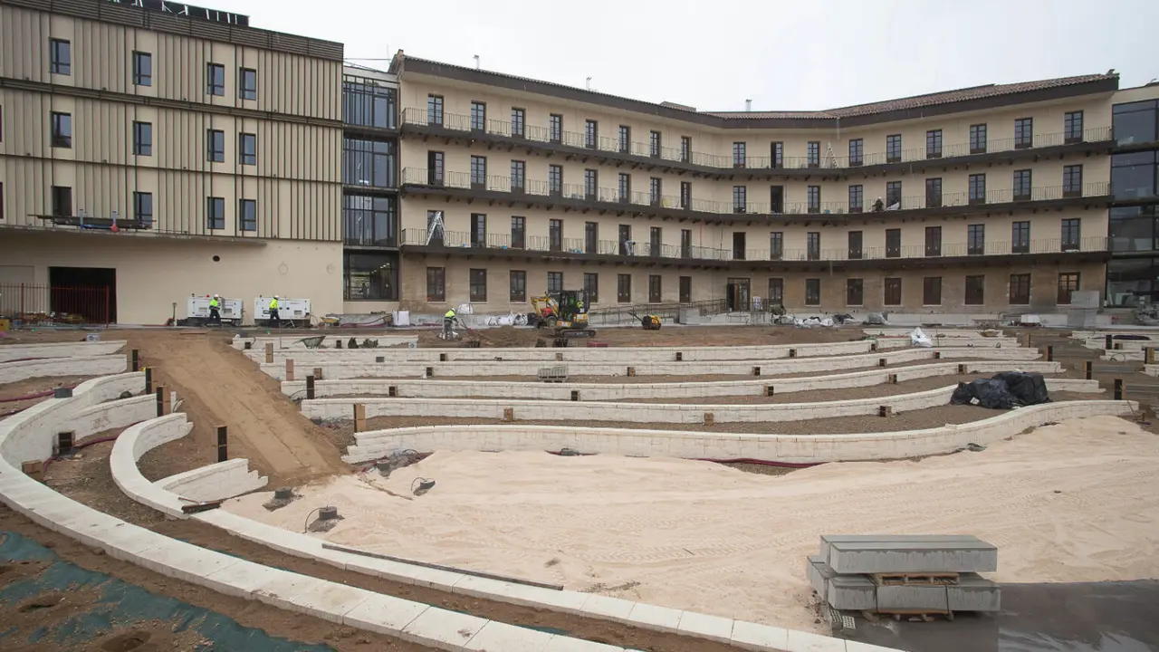 La residencia de Pontoneros ya ha culminado la primera fase / HA