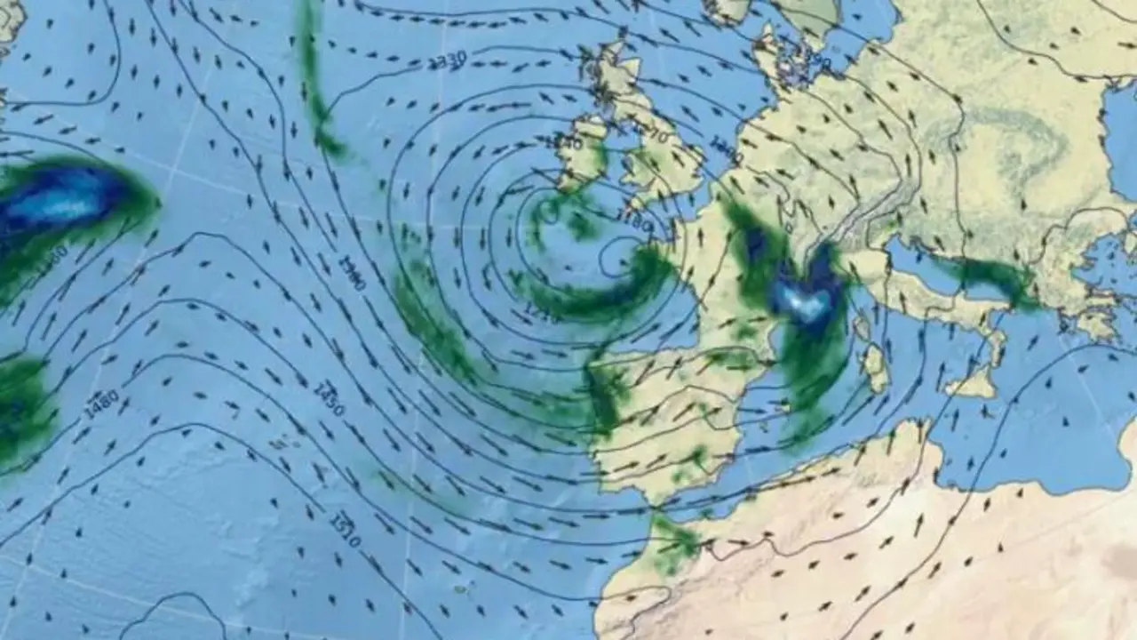 Arag&oacute;n tambi&eacute;n se ver&aacute; afectado por estas lluvias desde el final de la tarde del jueves con un pron&oacute;stico de fuertes precipitaciones para el viernes / AEMET