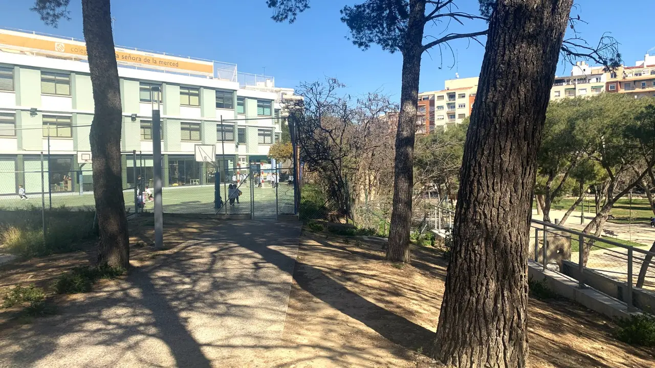 Mercedarias es el &uacute;nico centro educativo que tiene conexi&oacute;n directa con un parque