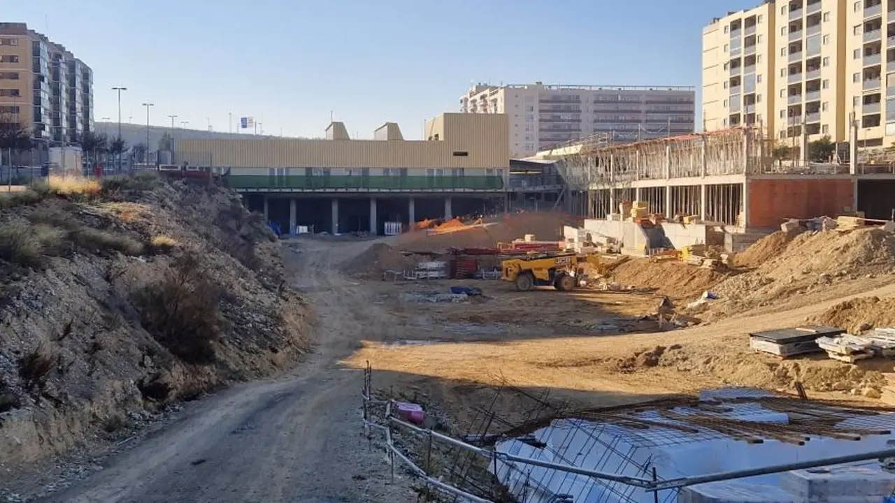 Estado actual de las obras en el CPI Ana Mar&iacute;a Navales, en Zaragoza / Gobierno de Arag&oacute;n