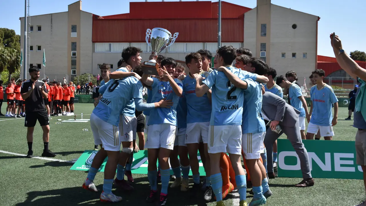 El Celta de Vigo fue el ganador del Torneo Cesaraugusto del a&ntilde;o pasado en Zaragoza. 