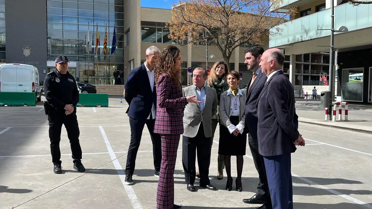 Nolasco ha visitado Cuarte de Huerva.
