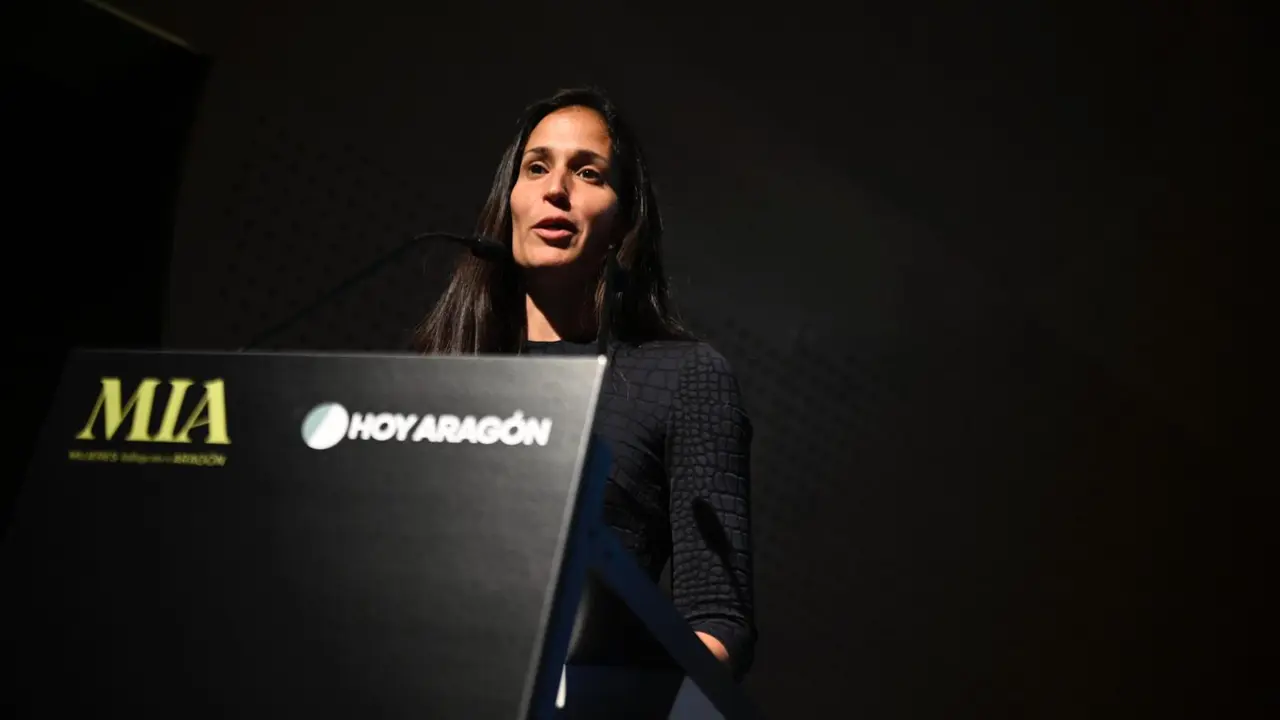 Majo S&aacute;nchez Alayeto en la entrega de los PREMIOS MIA