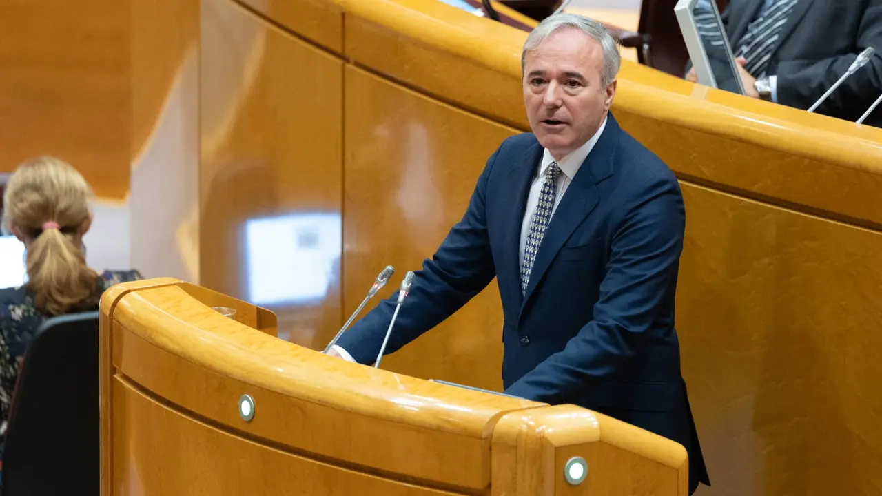 Jorge Azc&oacute;n en la Comisi&oacute;n General de las Comunidades Aut&oacute;nomas en el Senado / Fabi&aacute;n Sim&oacute;n