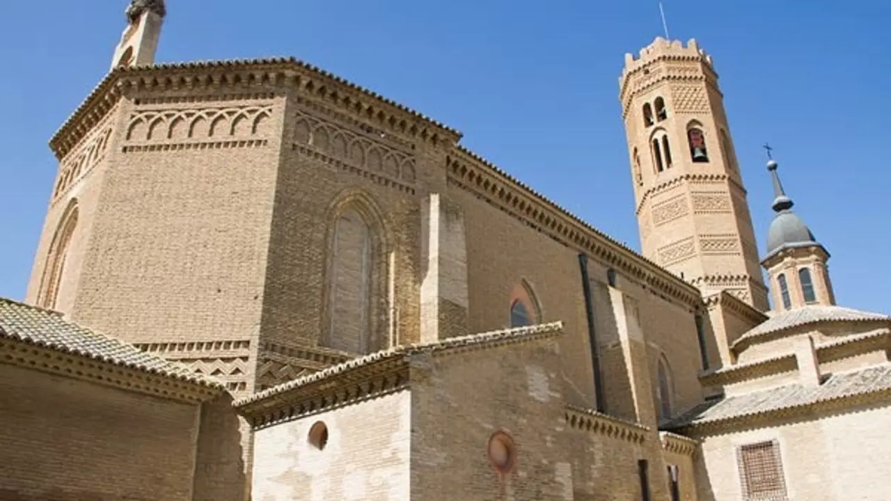 Iglesia de Santa Mar&iacute;a, en Tauste.