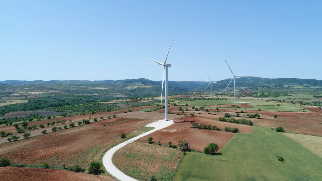 parque e&oacute;lico de Forestalia en Arag&oacute;n. / Jes&uacute;s Ochoa