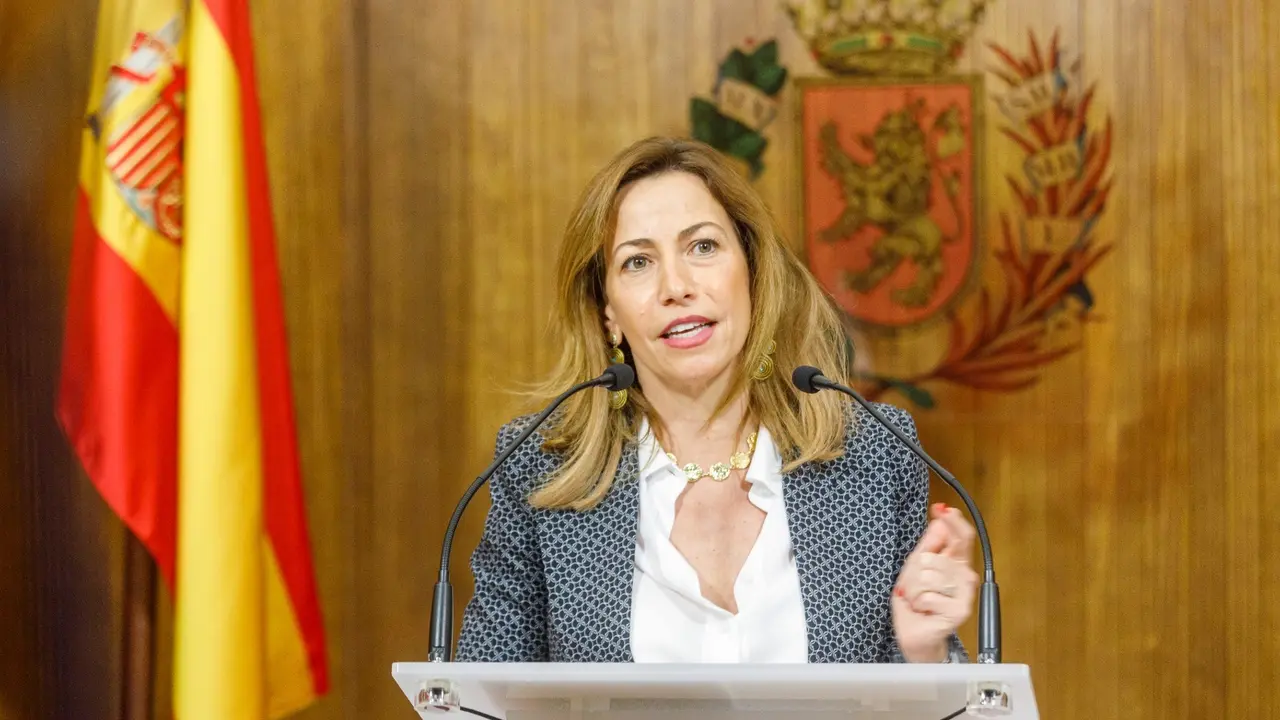 La alcaldesa de Zaragoza, Natalia Chueca. Daniel Marcos