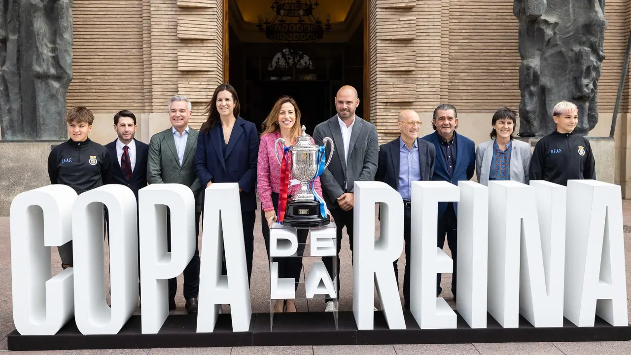 Presentaci&oacute;n de la Copa de la Reina en Zaragoza / AZ