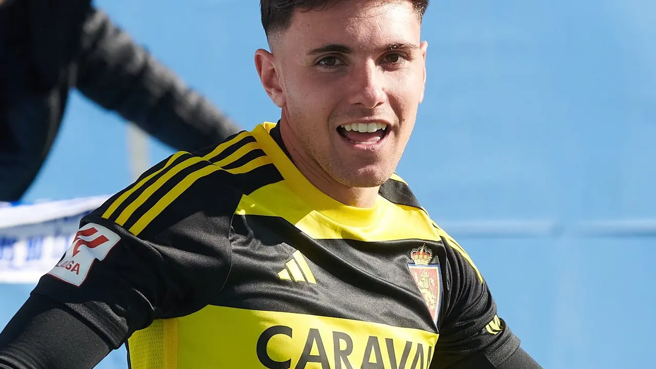 Pablo Cort&eacute;s con el Real Zaragoza / REAL ZARAGOZA