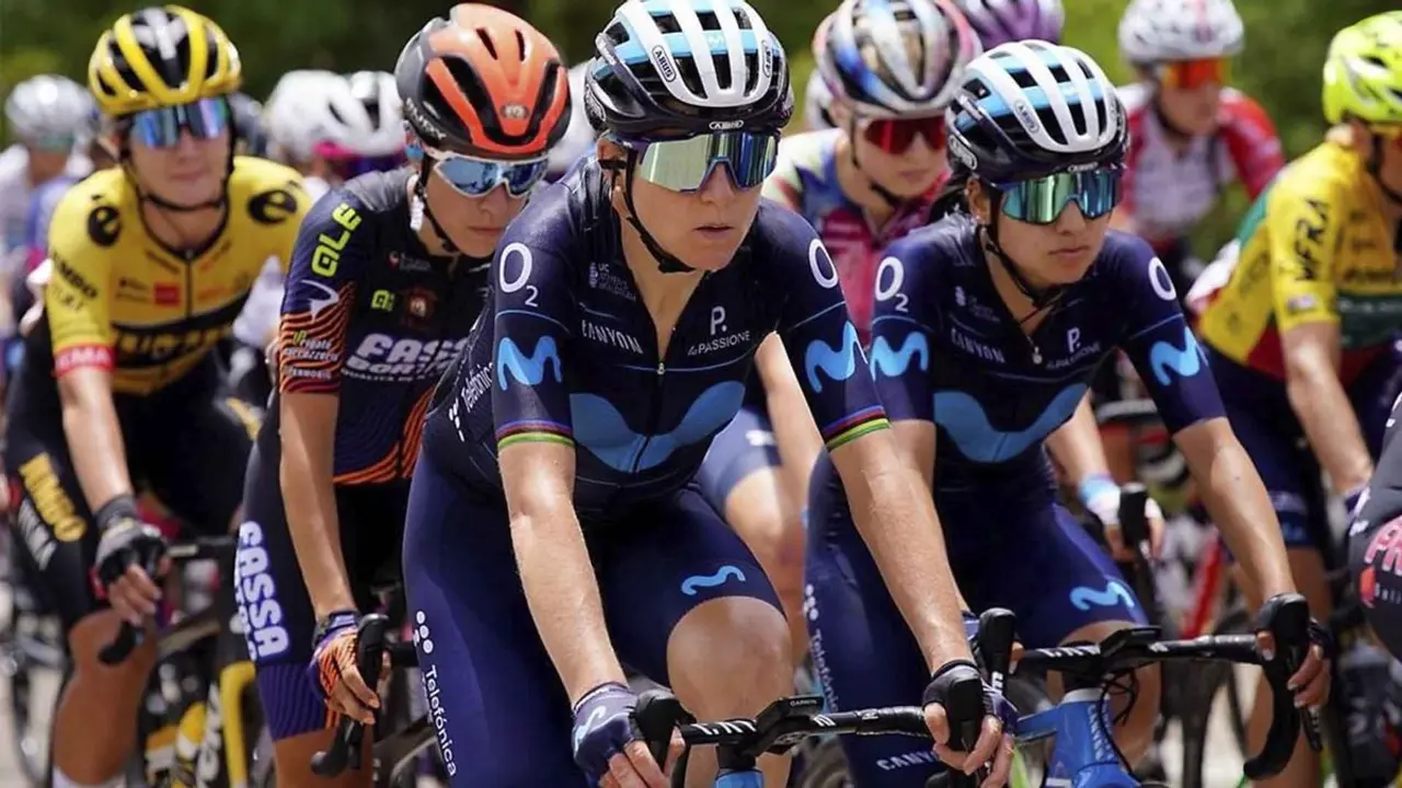Imagen de archivo de La Vuelta Ciclista Femenina.