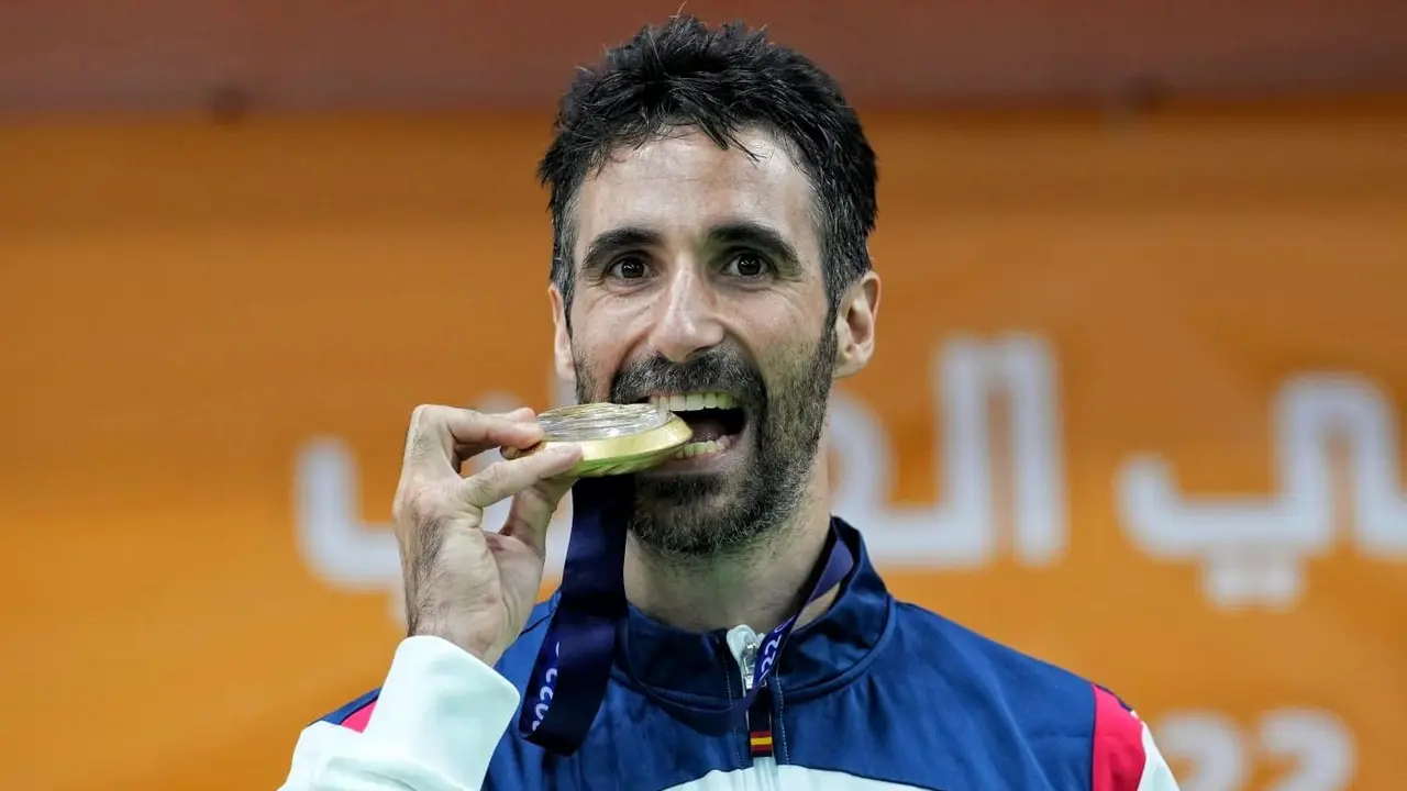 Pablo Abi&aacute;n en los Juegos del Mediterr&aacute;neo / 'X'