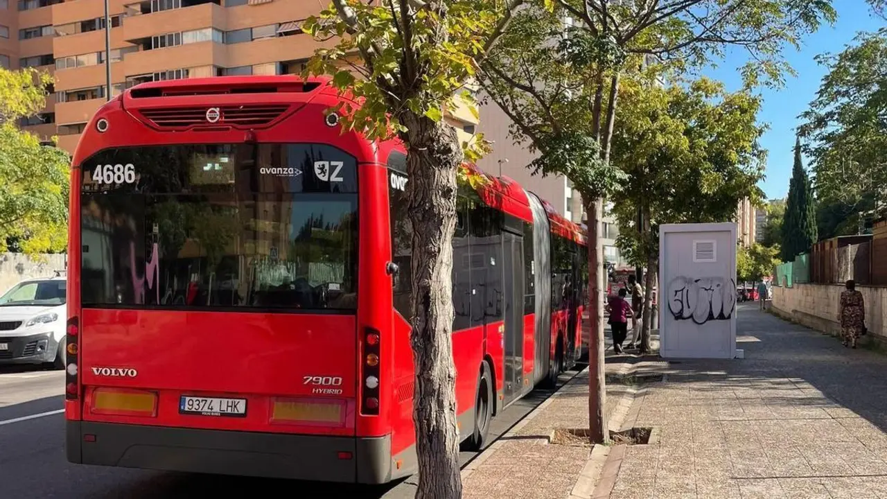 Bus Zaragoza.