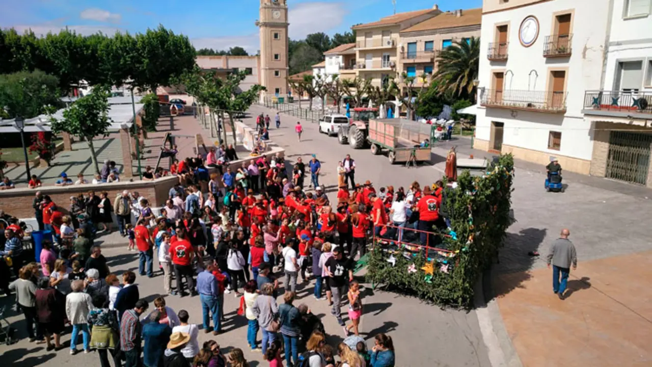 Imagen de archivo de las fiestas de San Gregorio de Pina de Ebro. / ZAFARACHE