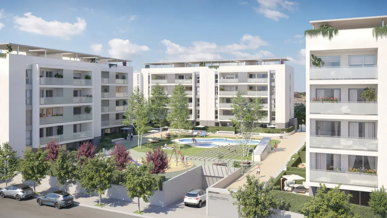 Residencial Monteclaro, en la mejor zona de Cuarte de Huerva / LUJAMA