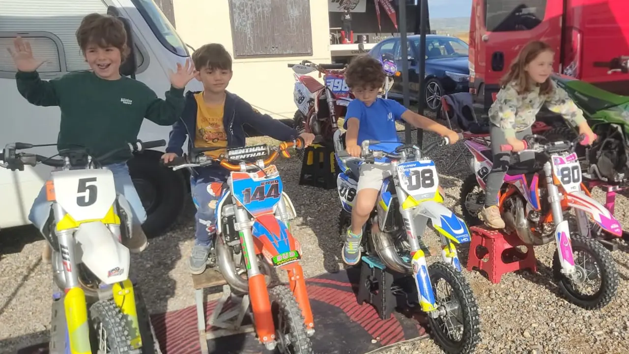 Motocross infantil en Arag&oacute;n / CEDIDA 