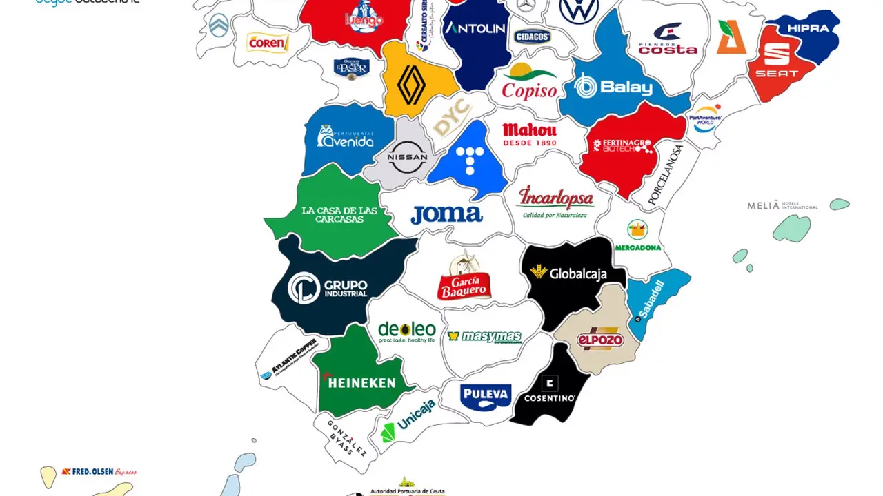 Mercadona, Telef&oacute;nica y Seat lideran el ranking de relevancia empresarial, seg&uacute;n Deyde DataCentric (Tinsa). / DEYDE DATACENTRIC