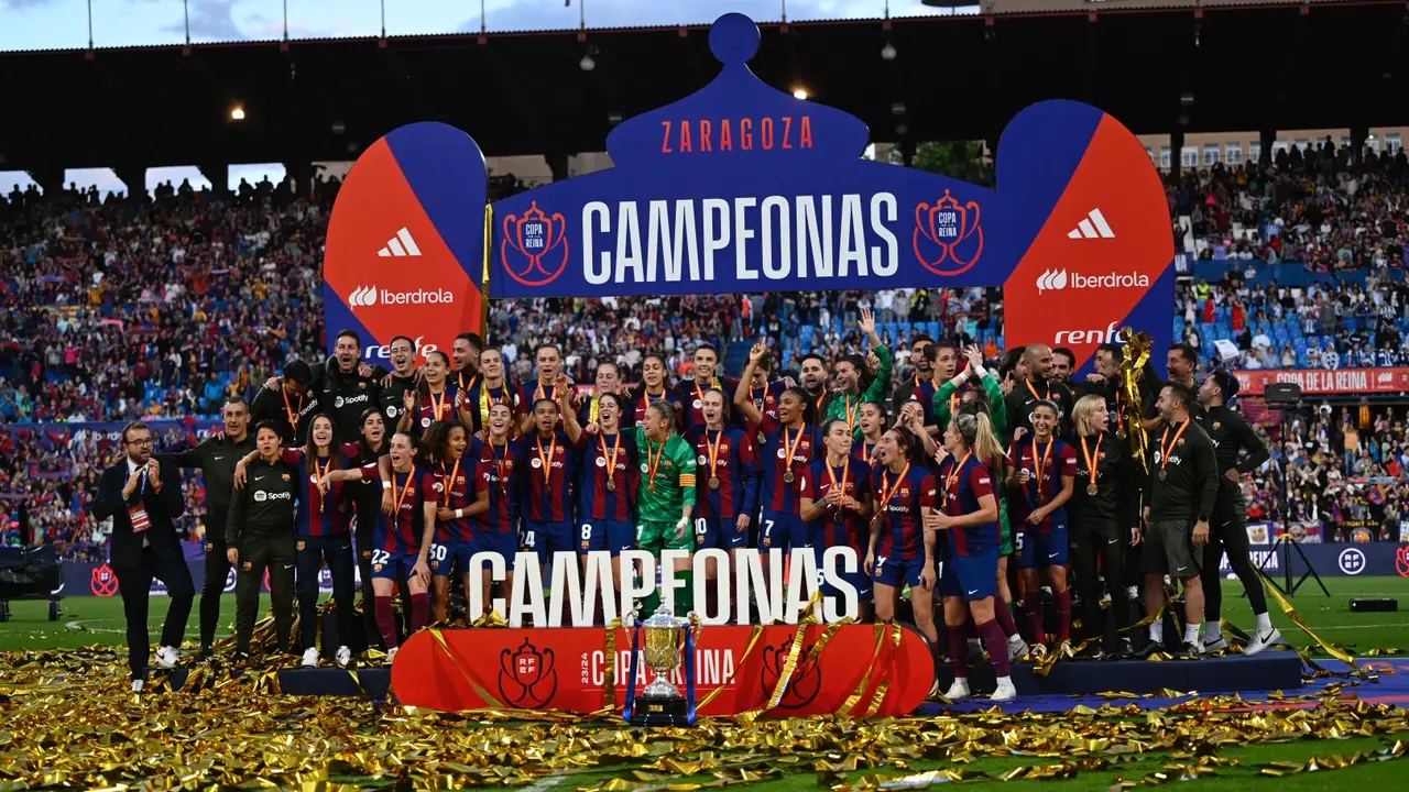 Copa de la Reina en Zaragoza / MARCOS CEBRI&Aacute;N
